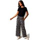 Pantalon en viscose écologique label Ecovero* 